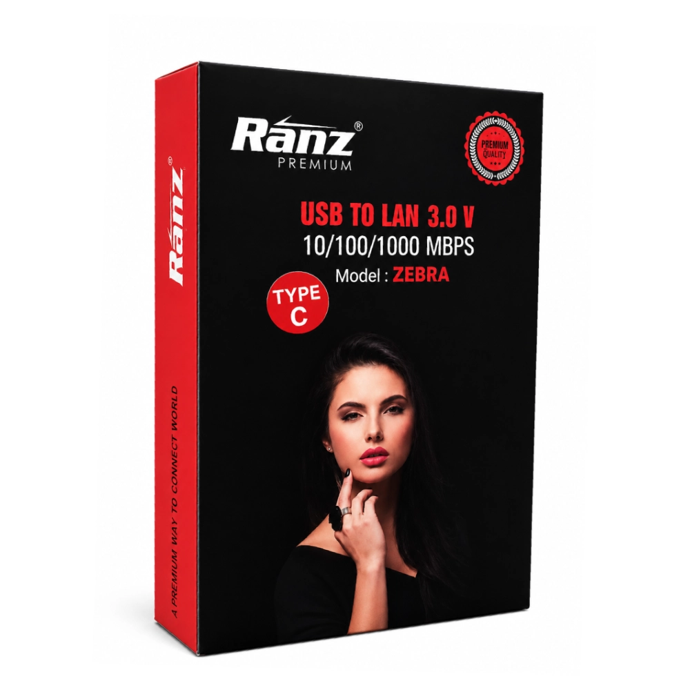 Ranz Type-C To Giga Lan Converter 3.0